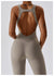 Dam Jumpsuit V-Hals Getailleerd Nylon 3