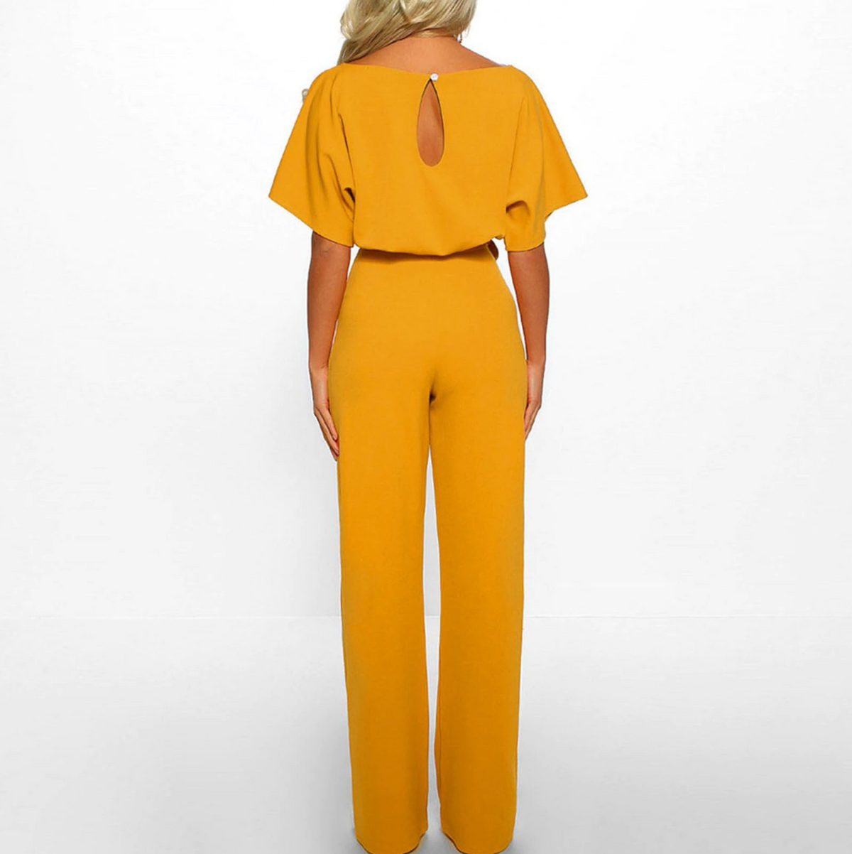 Dam Jumpsuit Vida Byxor Kort Ärmar Mjuk Blandning 4