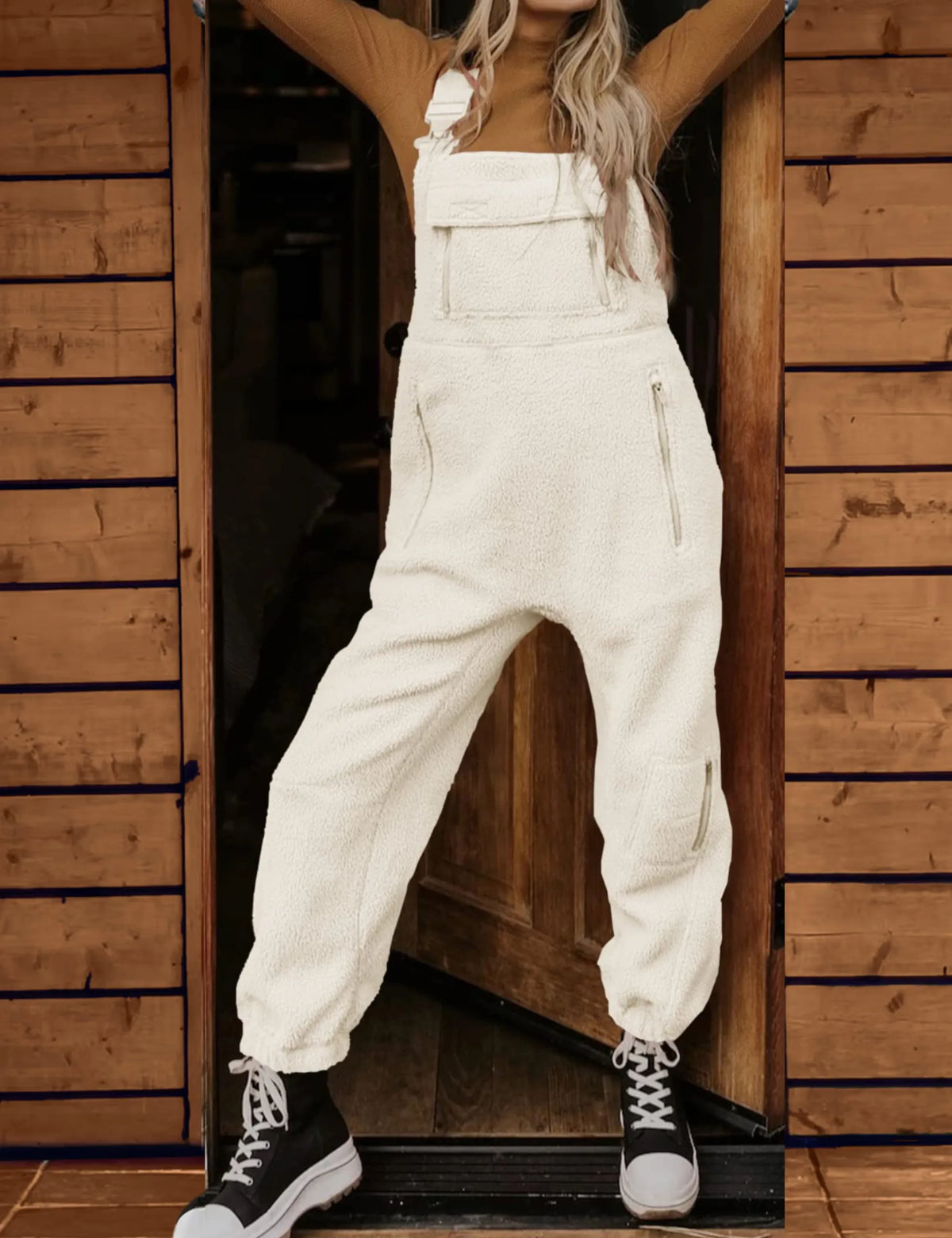 Dam Jumpsuit i Komfortabel Stil 0