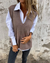 Dam Knit Sweater Vest V-ringad Design 2
