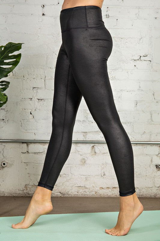 Dam Leggings i Chintz Butter Mjuk Full Length 1