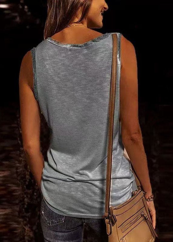 Dam Linne O-hals Loose Fit Sommarstil 3