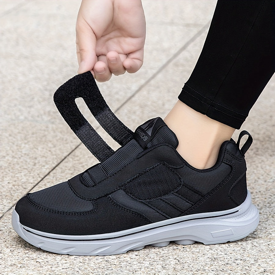 Dam Loafers Klittenband Syntetisk Material Modern Design 1