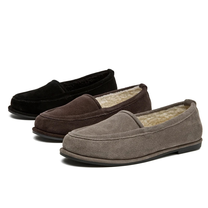 Dam Loafers Låg Klack Casual 4