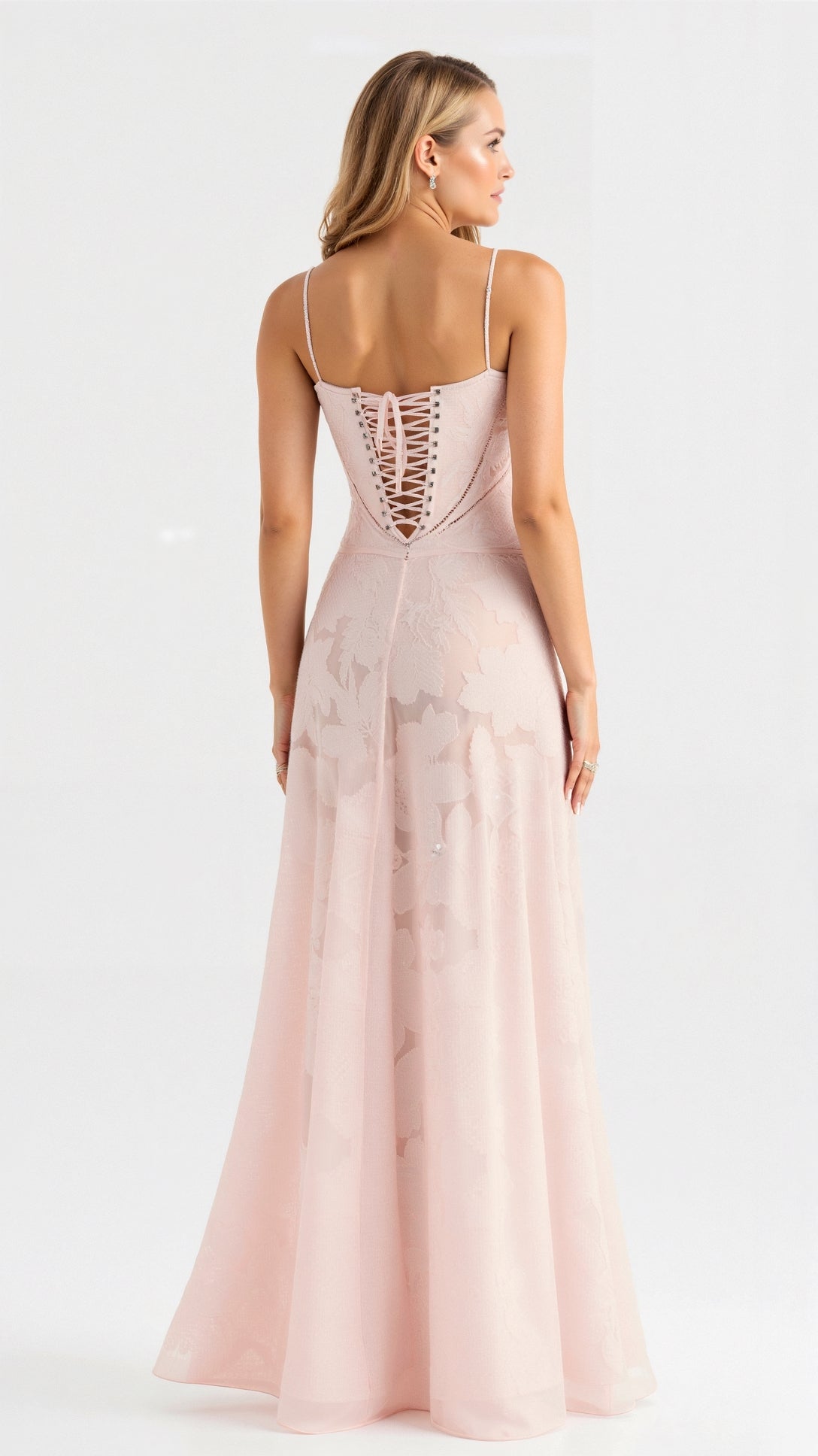 Dam Maxiklänning Bustier för Bröllop 2