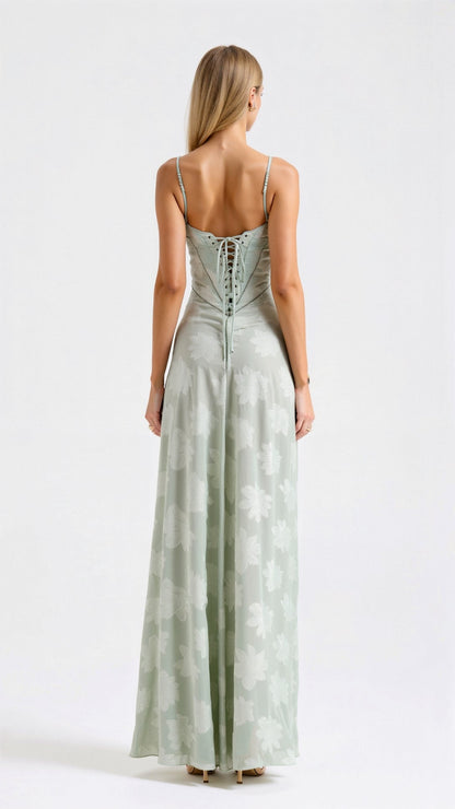 Dam Maxiklänning Bustier för Bröllop 6