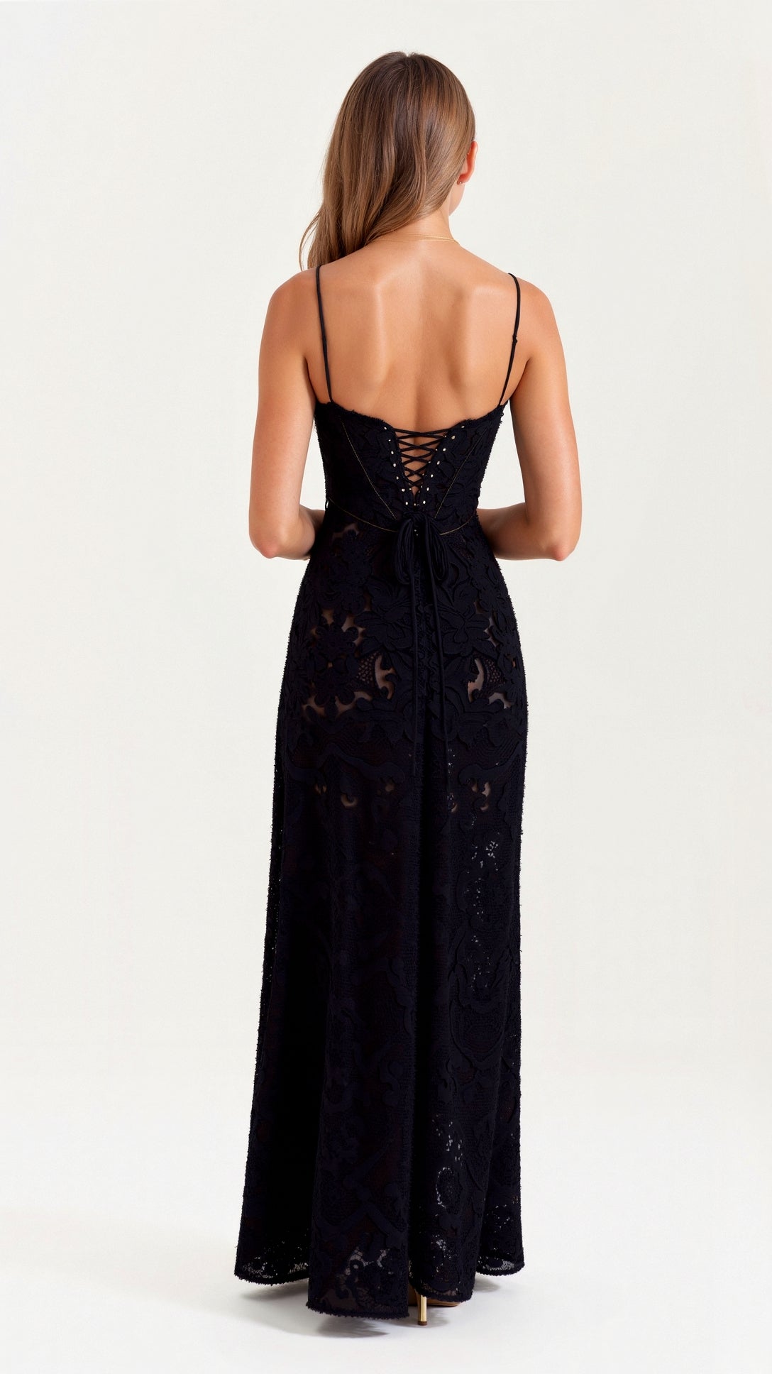 Dam Maxiklänning Bustier för Bröllop 7