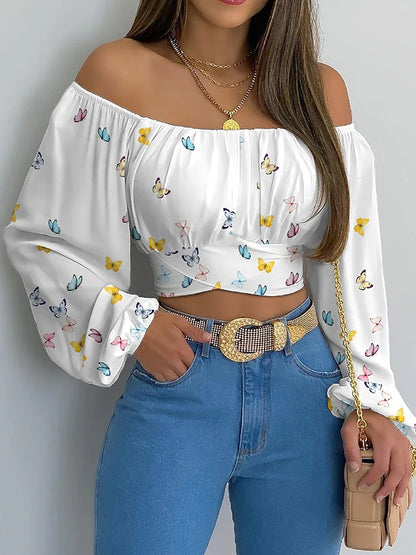 Dam Off Shoulder Blus Chic 3