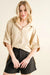Dam Oversized Linneskjorta med Knappfront för Avslappnad Stil 3