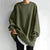 Dam Oversized Tröja Minimalistisk Mjuk Textil 2