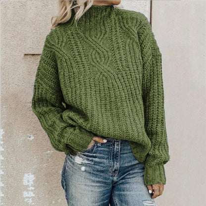 Dam Pullover Klassisk Stil Mjuk Material 1