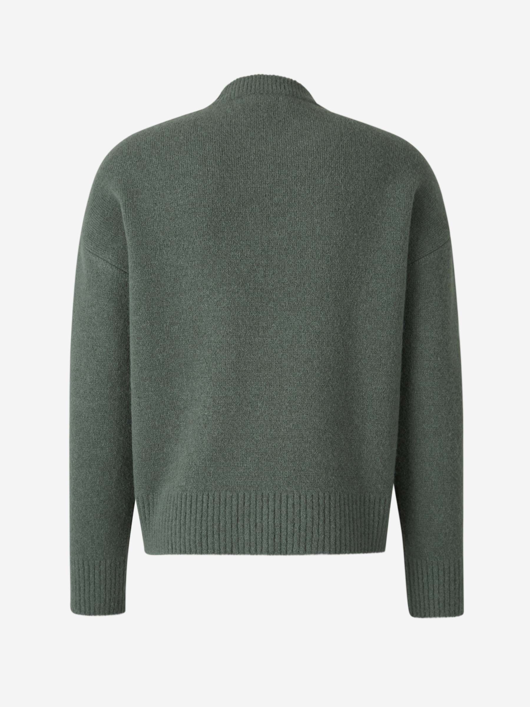 Dam Pullover med Hjärtbroderi och Komfort 2