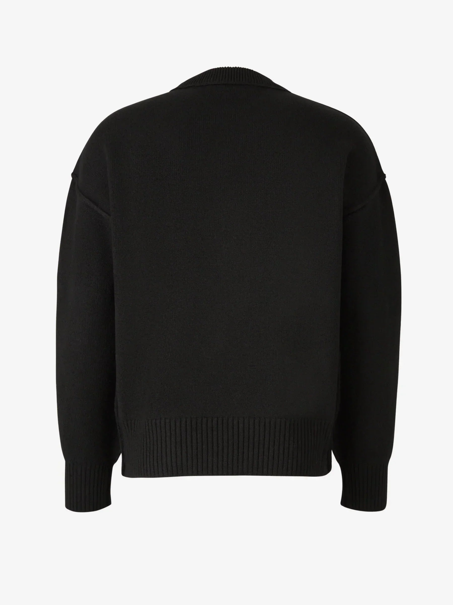 Dam Pullover med Hjärtbroderi och Komfort 3