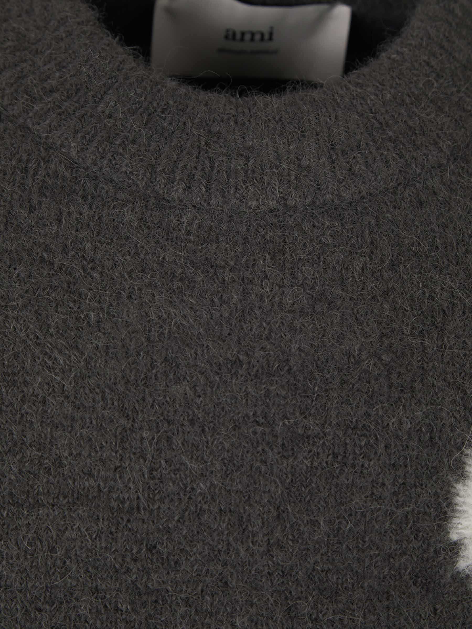 Dam Pullover med Hjärtbroderi och Komfort 4