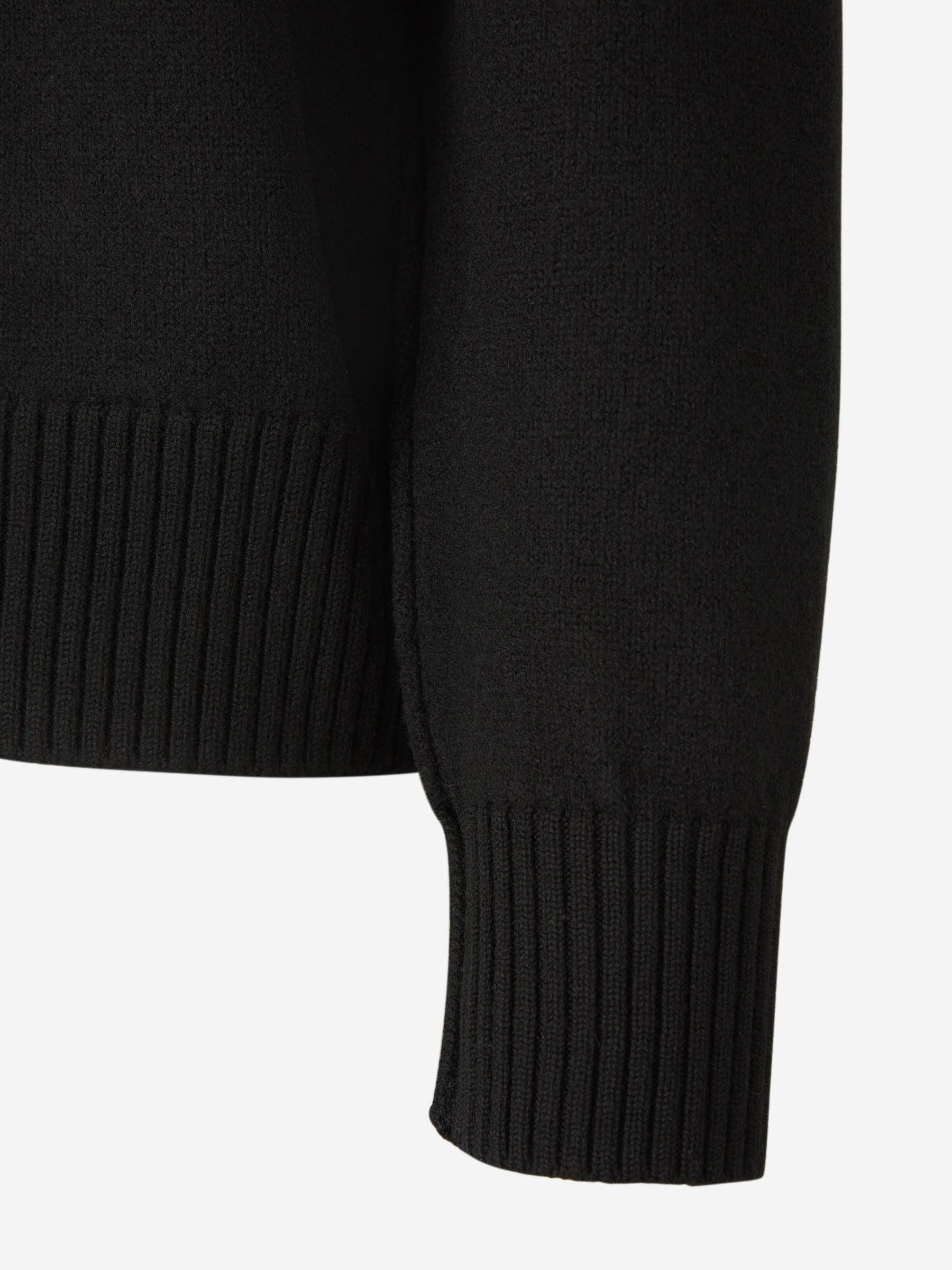 Dam Pullover med Hjärtbroderi och Komfort 7