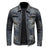 Dam Retro Denimjacka med Klassisk Stil 0