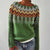 Dam Retro Pullover Klassisk Stil Material 4