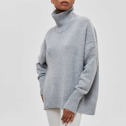 Dam Rollkragenpullover Casual Material 5