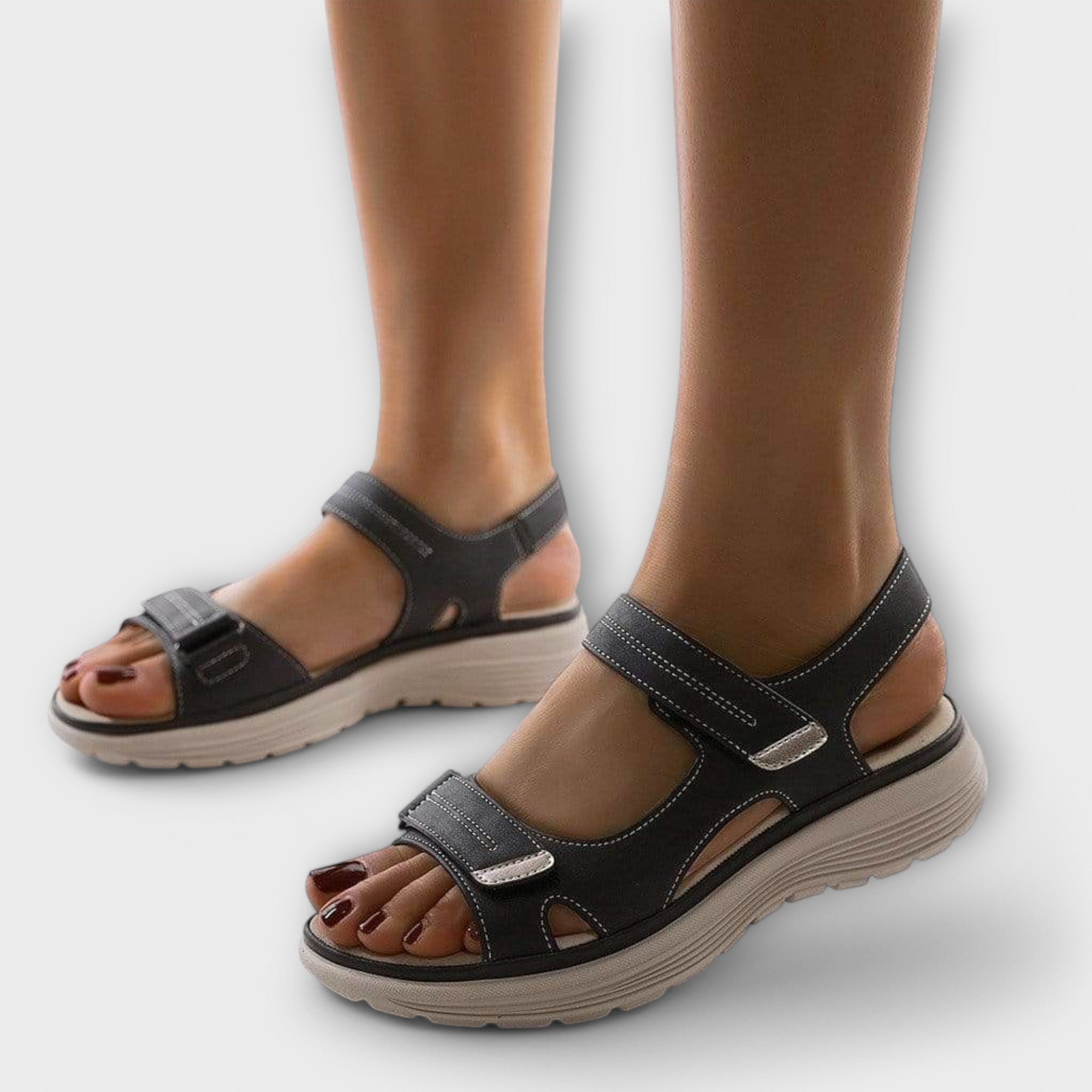 Dam Sandaler Biomekanisk Design för Komfort och Stabilitet 0