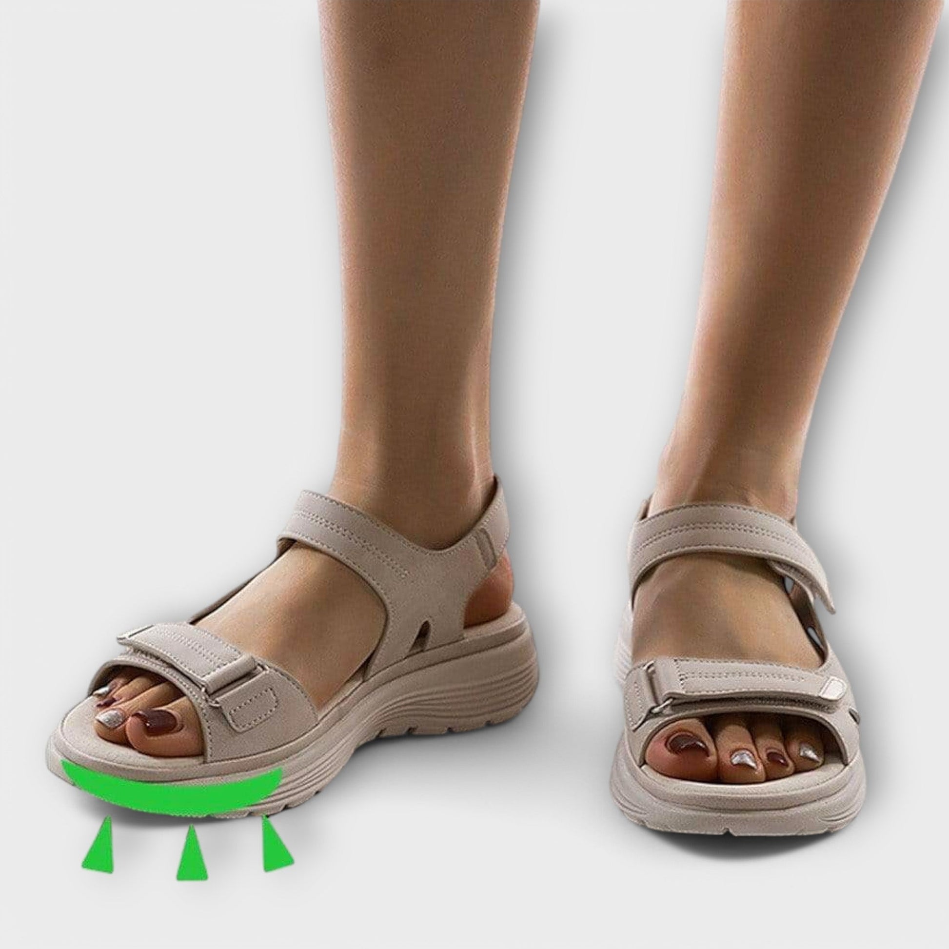 Dam Sandaler Biomekanisk Design för Komfort och Stabilitet 3