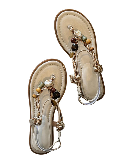 Dam Sandaler Boho Stil Thong Design 0