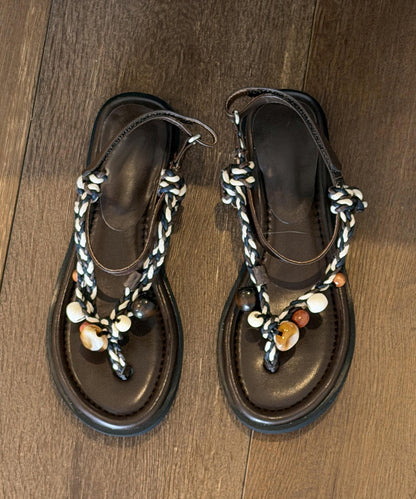 Dam Sandaler Boho Stil Thong Design 3