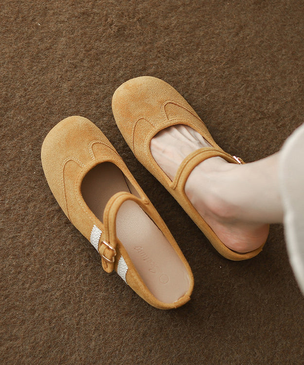 Dam Sandaler Chunky Heel med Spänne 3
