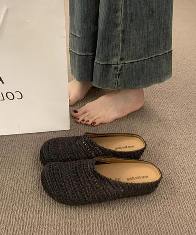 Dam Sandaler Handvävda Ihåliga 2