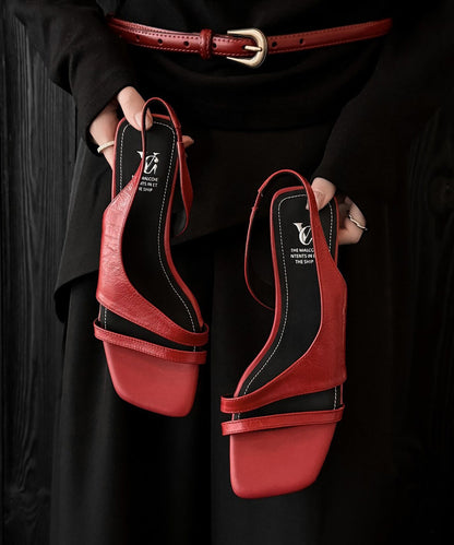 Dam Sandaler Kitten Häl Peep Toe 3