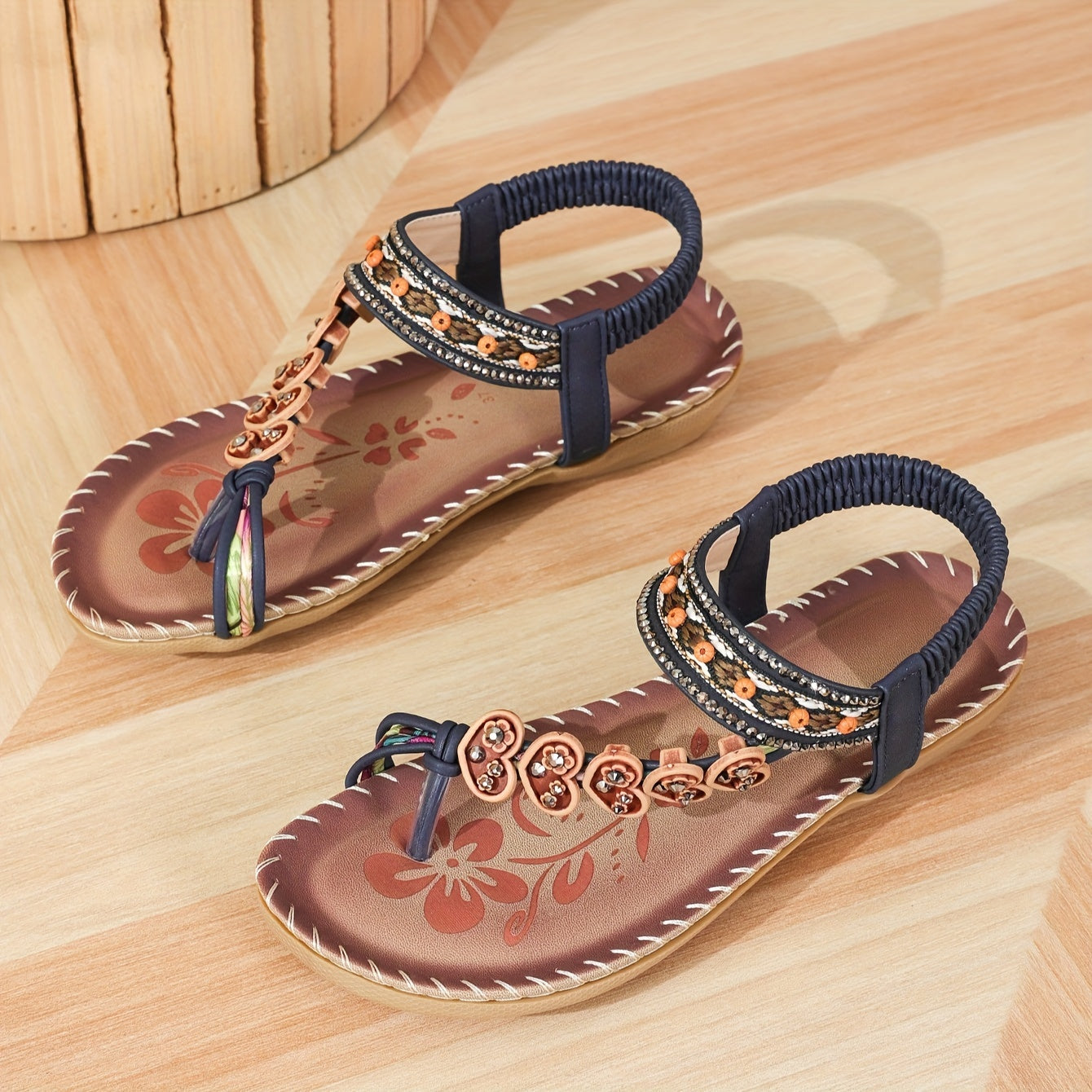 Dam Sandaler Modern Design Komfortabel Stil 10
