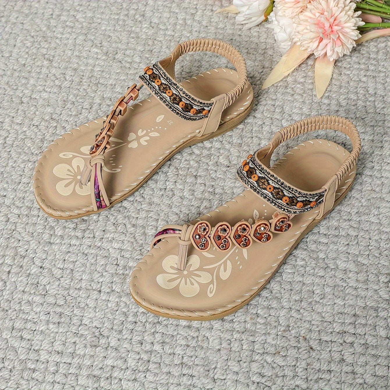 Dam Sandaler Modern Design Komfortabel Stil 5