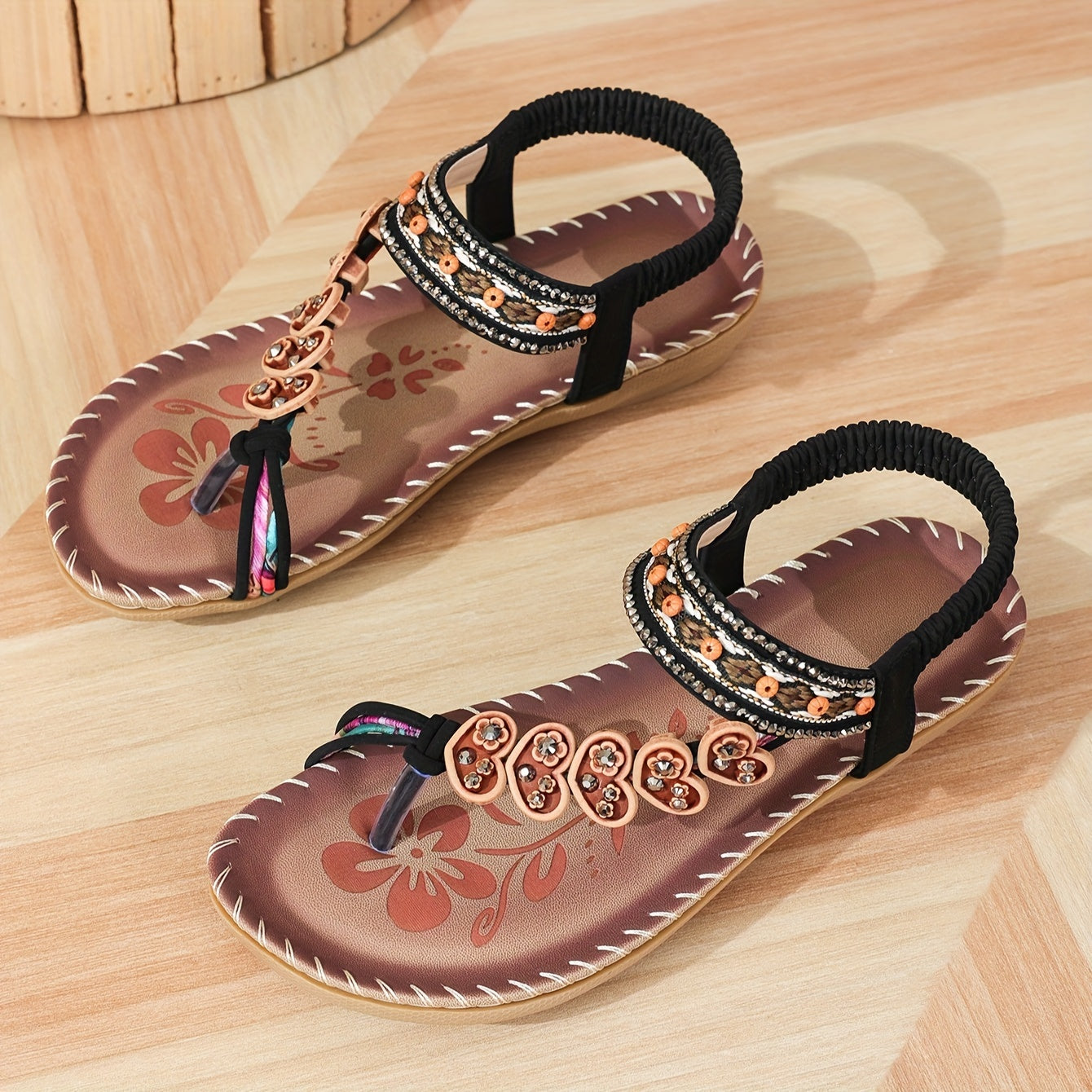 Dam Sandaler Modern Design Komfortabel Stil 8