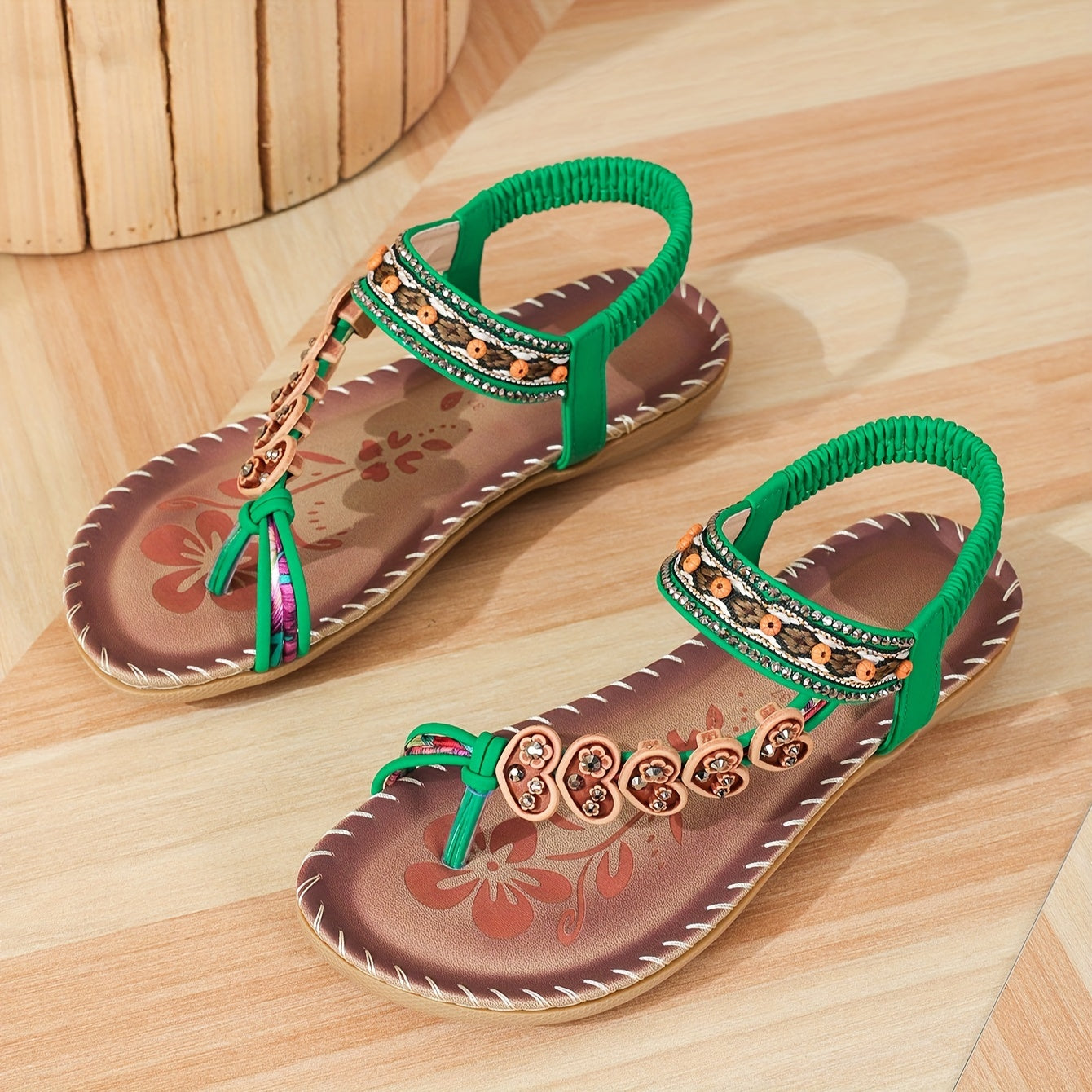 Dam Sandaler Modern Design Komfortabel Stil 9