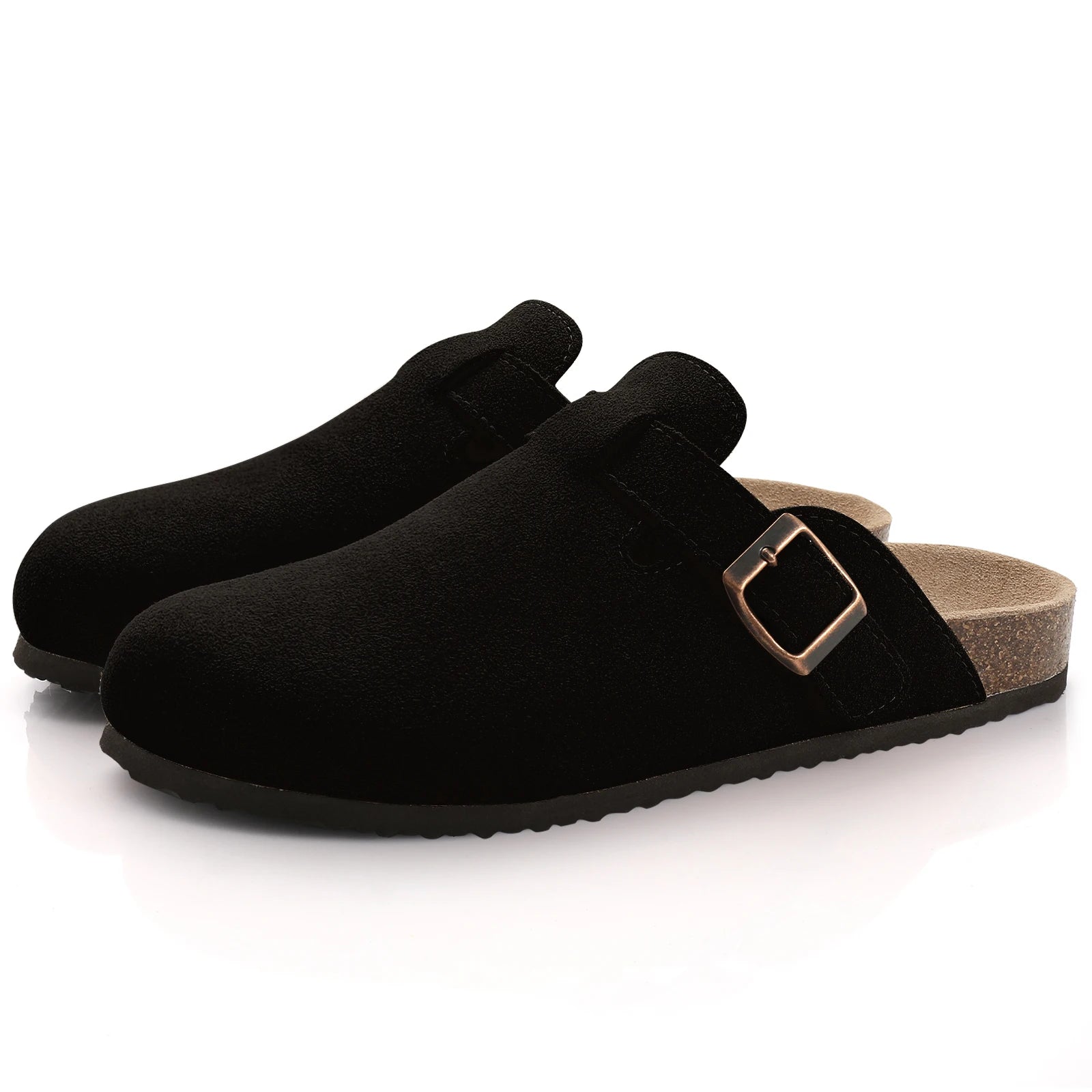 Dam Sandaler Mules med Justerbara Spännen och Kork Innersula 15