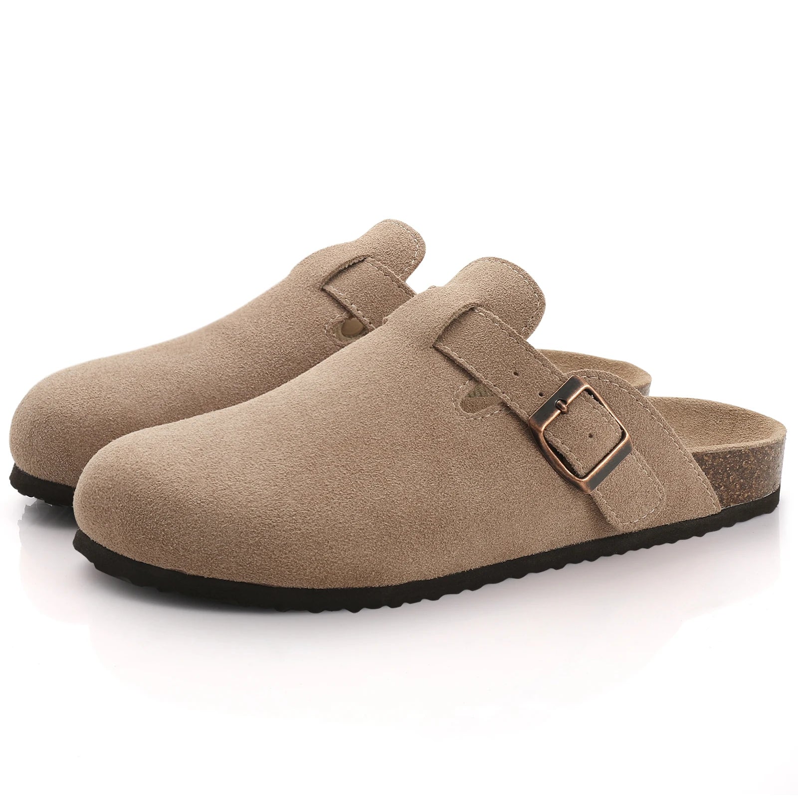 Dam Sandaler Mules med Justerbara Spännen och Kork Innersula 19