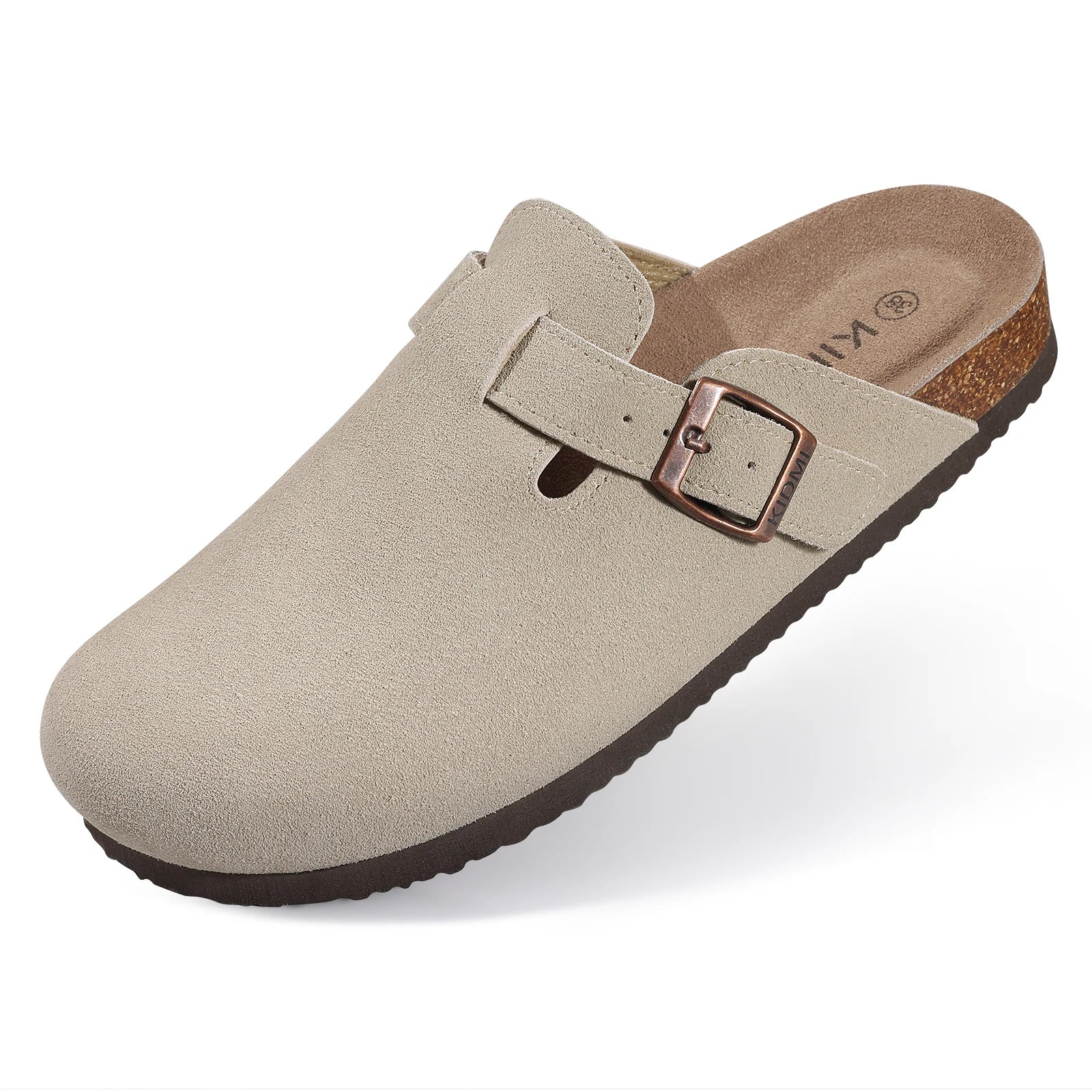 Dam Sandaler Mules med Justerbara Spännen och Kork Innersula 24