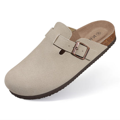 Dam Sandaler Mules med Justerbara Spännen och Kork Innersula 24
