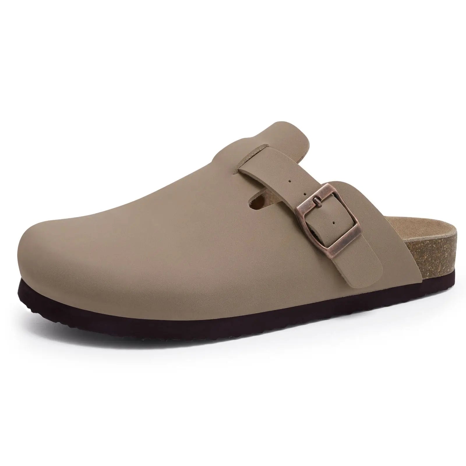 Dam Sandaler Mules med Justerbara Spännen och Kork Innersula 6