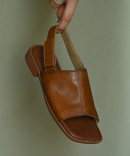 Dam Sandaler Peep Toe Klassisk Design 3