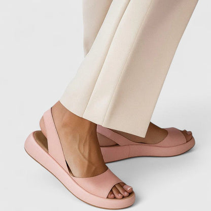 Dam Sandaler Slip-On Med Stötdämpande Sula 1