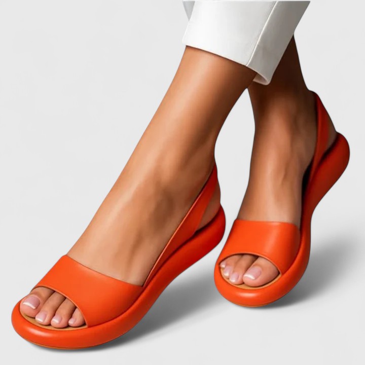 Dam Sandaler Slip-On Med Stötdämpande Sula 2