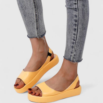 Dam Sandaler Slip-On Med Stötdämpande Sula 8