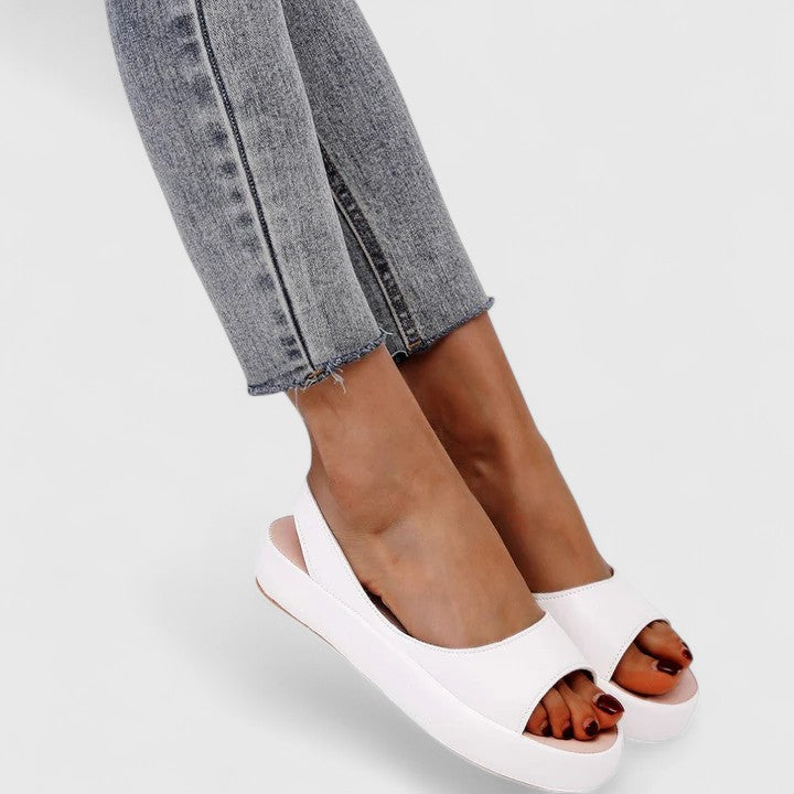 Dam Sandaler Slip-On Med Stötdämpande Sula 9