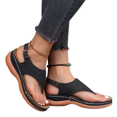 Dam Sandaler för Långa Promenader Med Bekväm Sula 0
