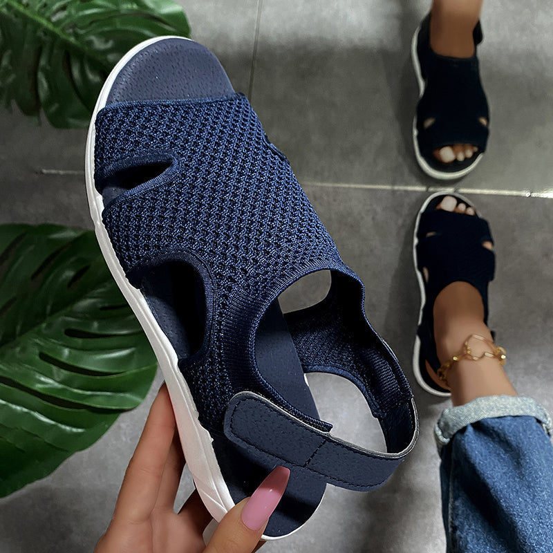 Dam Sandaler med Kardborreband 2