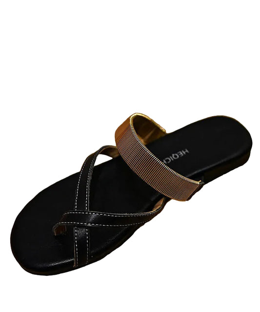 Dam Sandaler med Remmar i Klassisk Stil 0