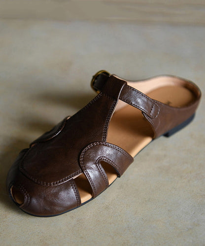 Dam Sandaler med Utskurna Detaljer 1
