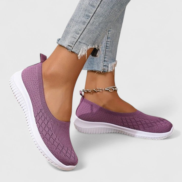 Dam Skor Slip-On Med Stöd för Vardags och Fritid 1