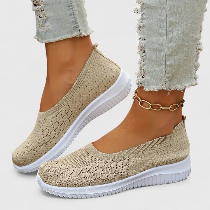 Dam Skor Slip-On Med Stöd för Vardags och Fritid 4