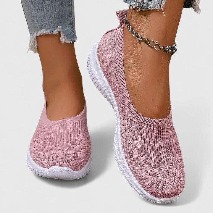 Dam Skor Slip-On Med Stöd för Vardags och Fritid 5